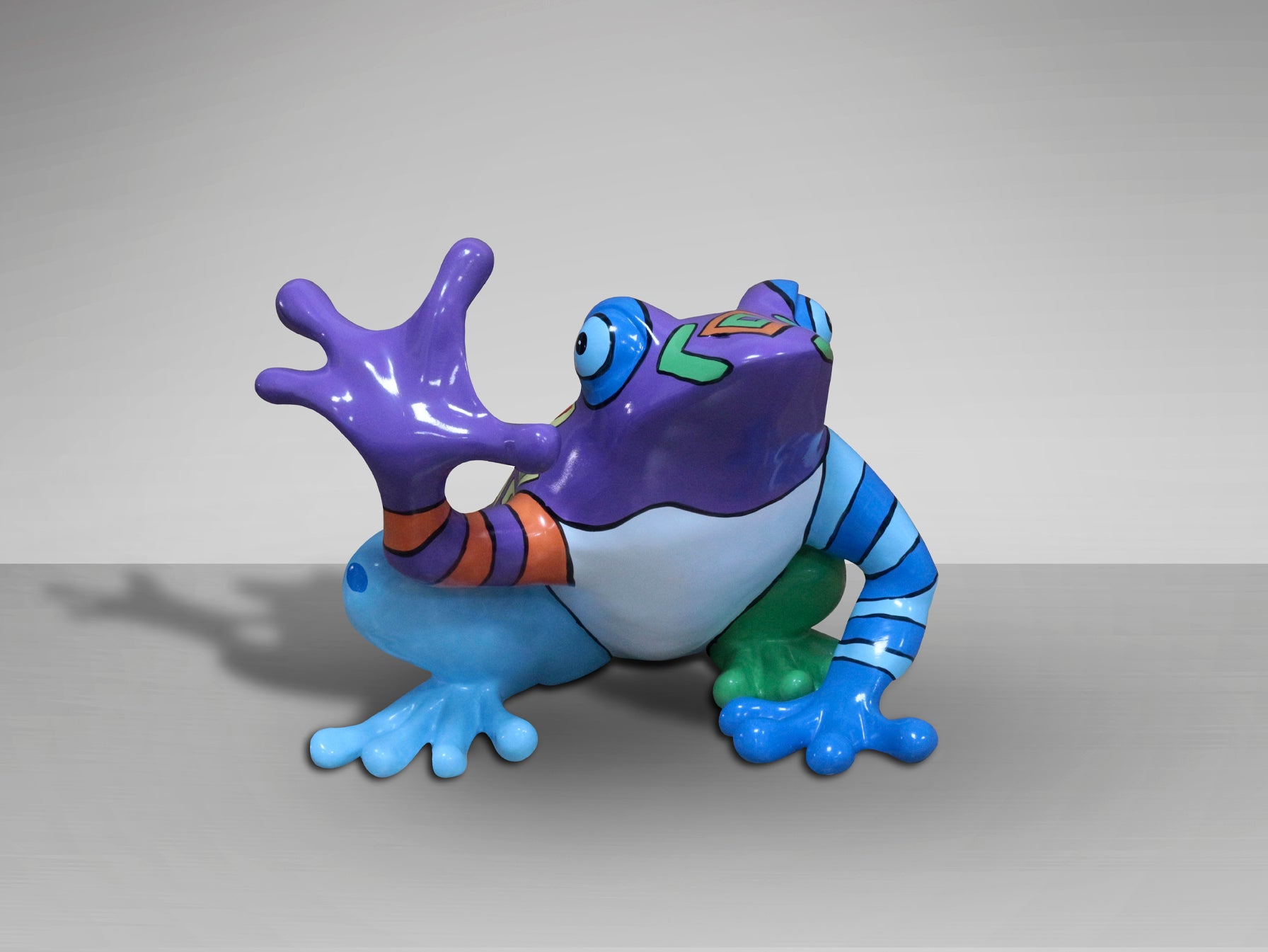 Figura Decorativa Ranita Schuller - Diseño único y artesanal | luzguru.com