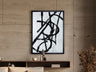Schuller 500821 - Cuadro decorativo Graphos Blanco 75x100cm - luzguru.com