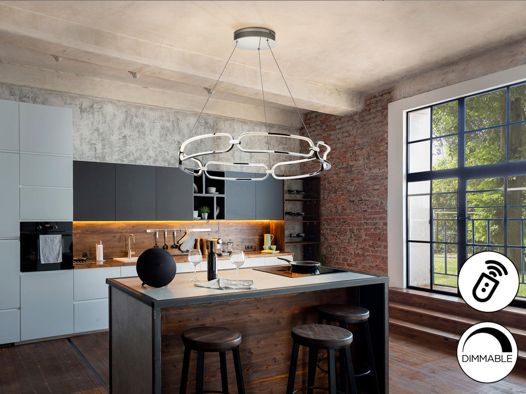 Lámpara LED Colette Ø80cm - Schuller - Diseño Moderno | luzguru.com