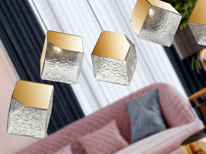 Lámpara de techo Priscila Oro - Schuller - Calidad Premium | luzguru.com