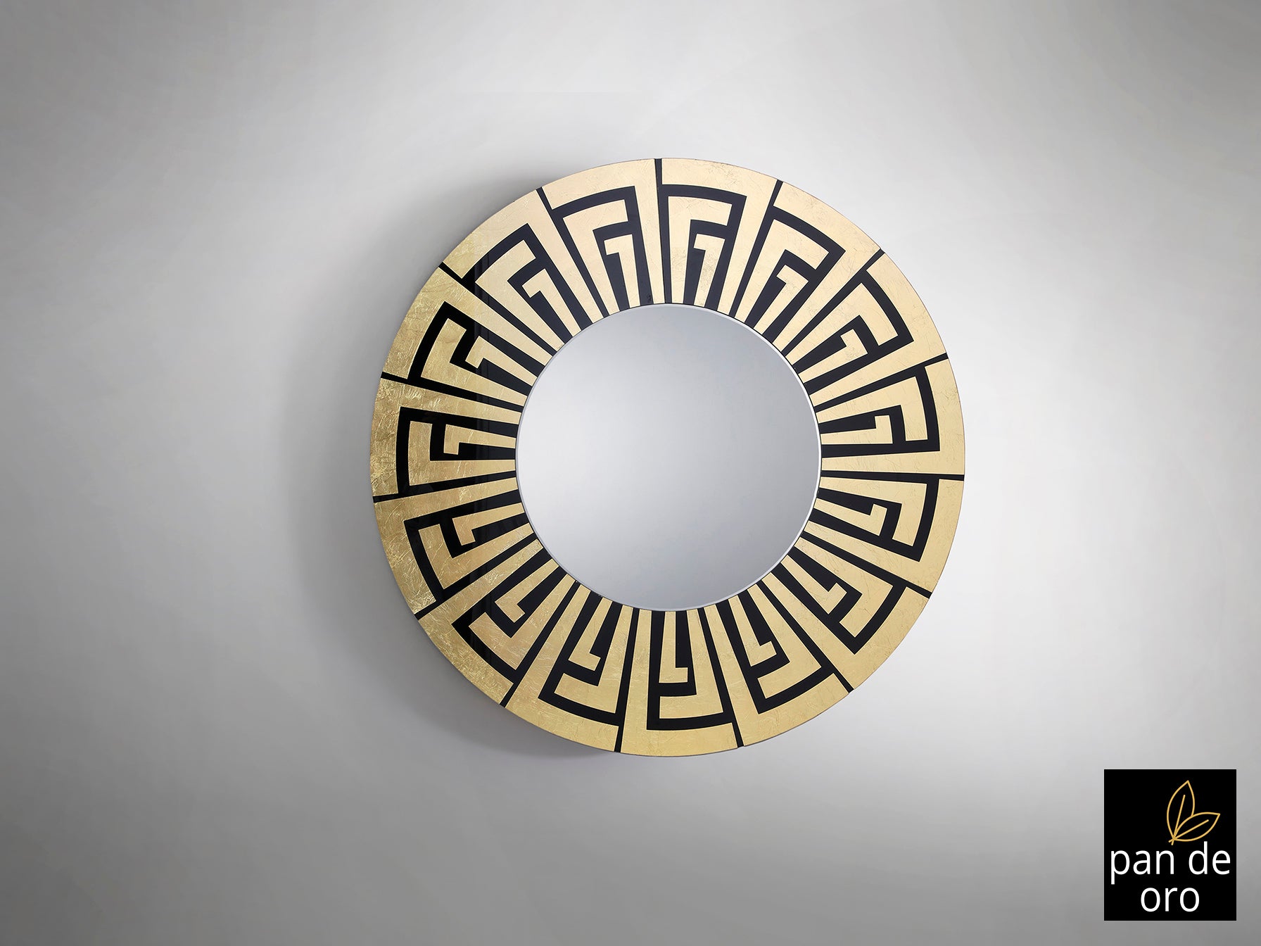 Espejo Moderno Pan de Oro - Schuller Aquiles | luzguru.com