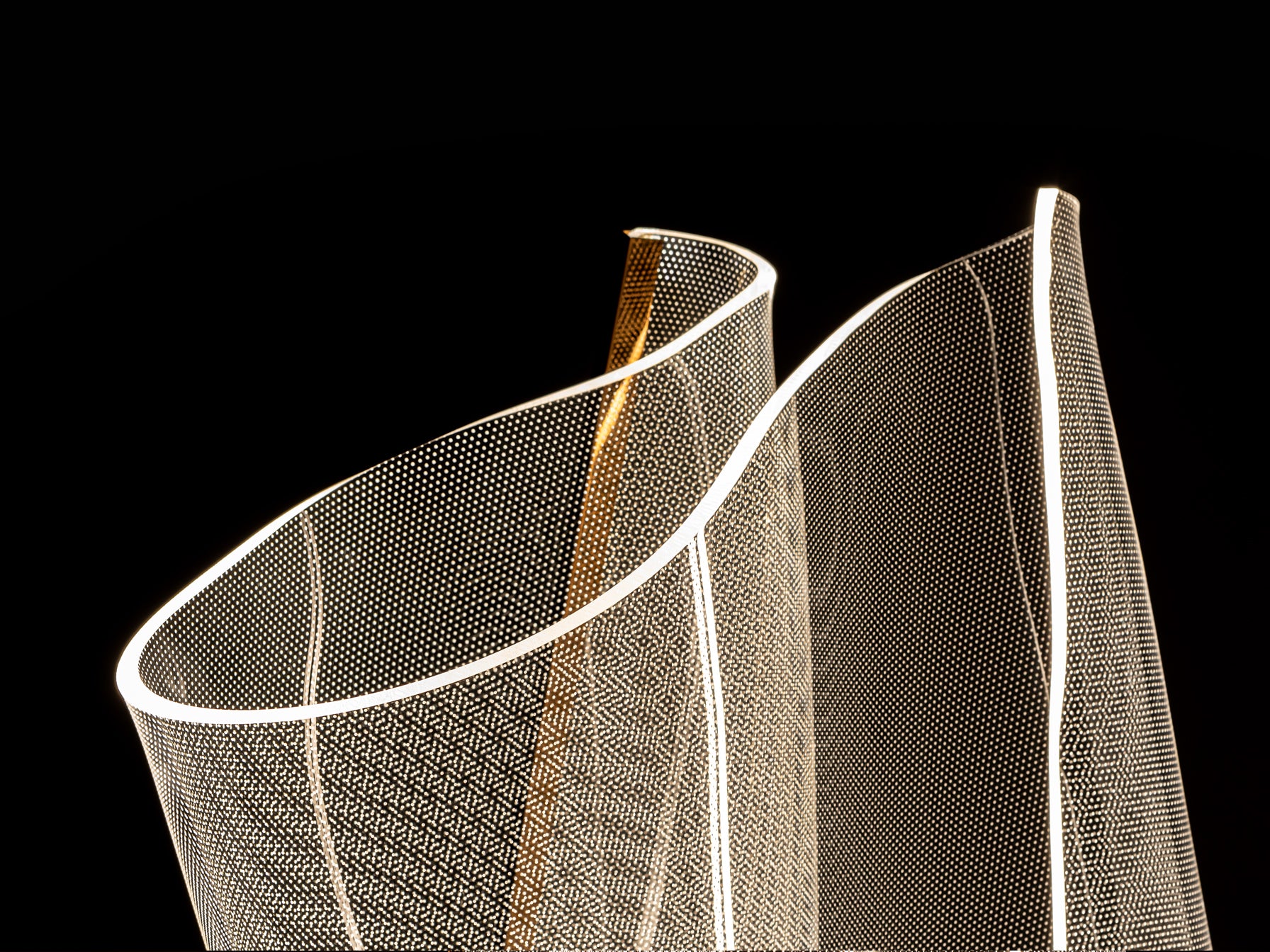 Lámpara de Pie Moderna Oro Rosa - Schuller Velos | luzguru.com