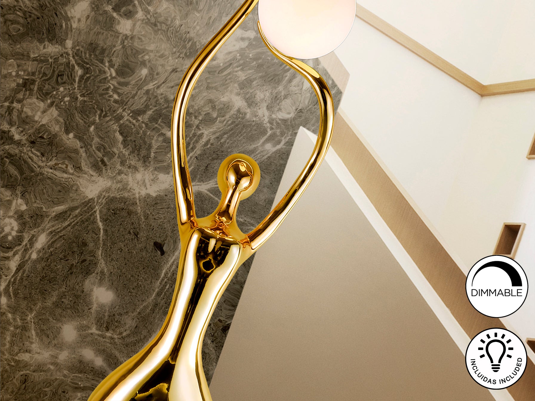 Figura El Árbol Oro - Schuller - Diseño Exclusivo | luzguru.com