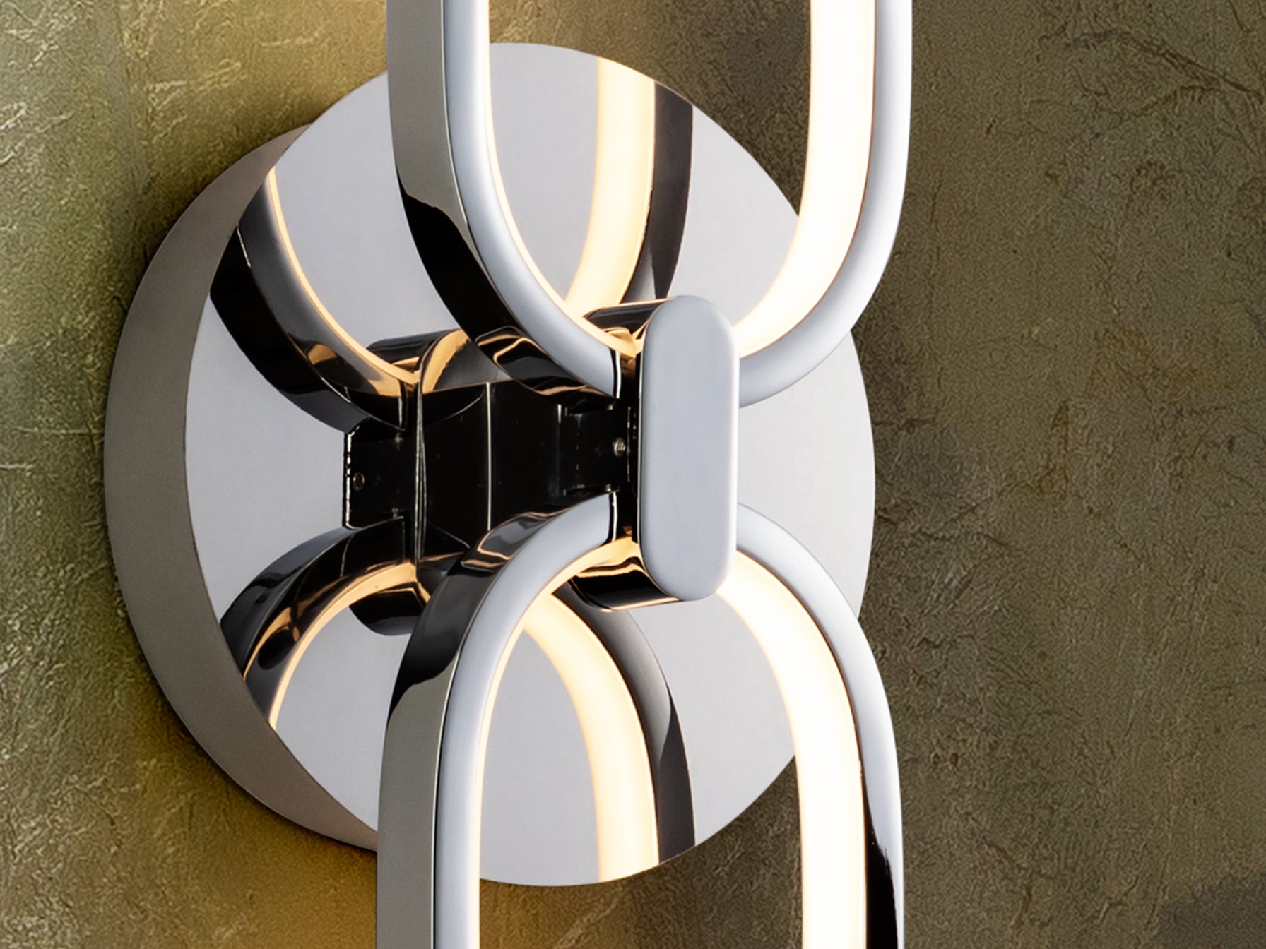 Aplique LED Colette Cromado - Schuller - Iluminación Moderna | luzguru.com