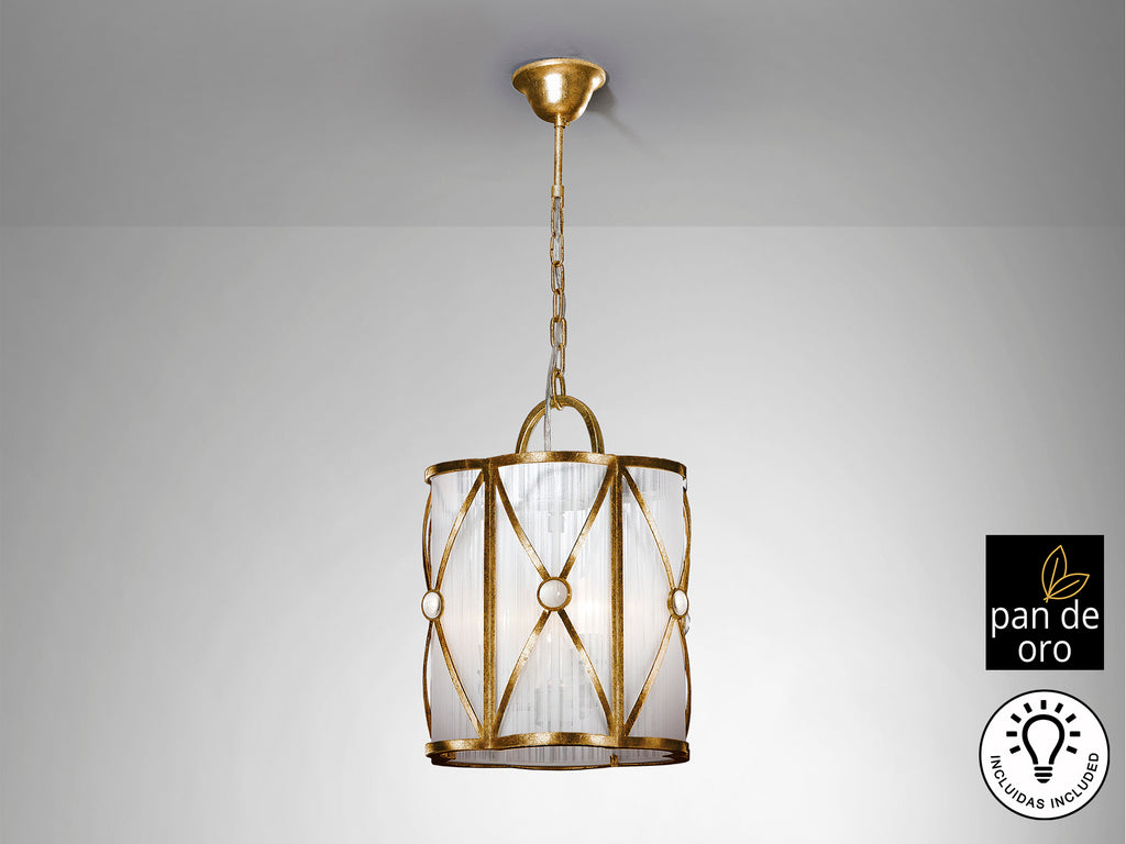 Lámpara de techo Esparta Oro - Schuller - Calidad Premium | luzguru.com