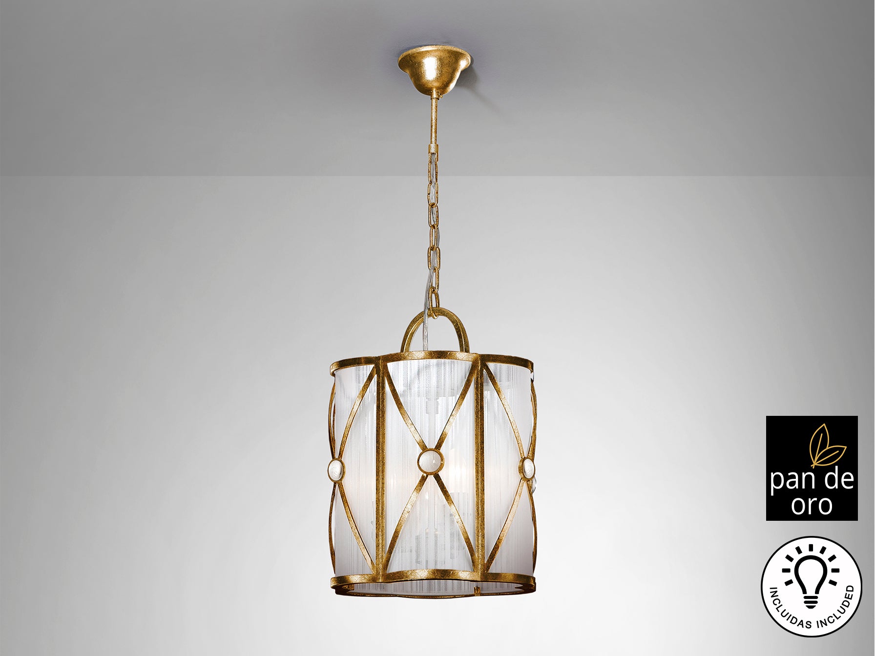 Lámpara de techo Esparta Oro - Schuller - Calidad Premium | luzguru.com