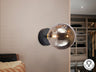 Aplique de pared Schuller Dark 439602 - Negro y Latón - luzguru.com