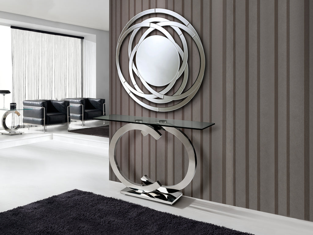 Consola de Acero Inoxidable Casandra - Schuller - luzguru.com