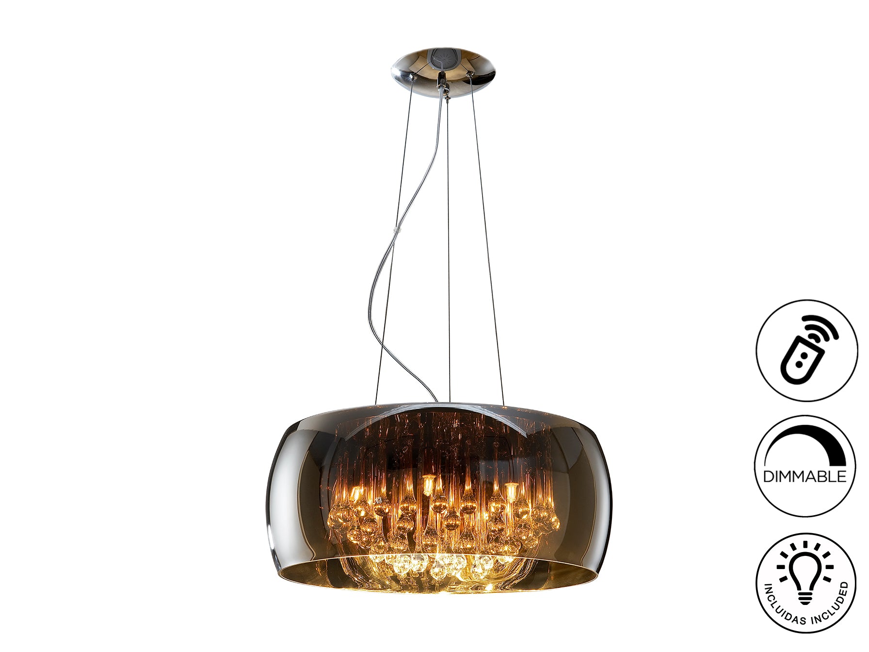 Lámpara Colgante Schuller Argos - Diseño Moderno y Elegante | luzguru.com