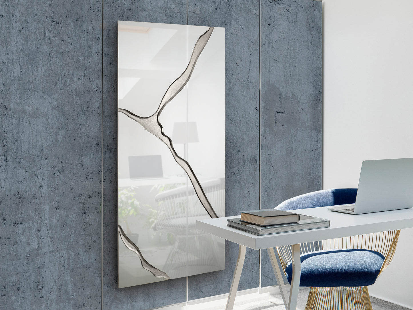 Espejo Rectangular Pan Plata 80x180cm - Schuller - Calidad Premium | luzguru.com