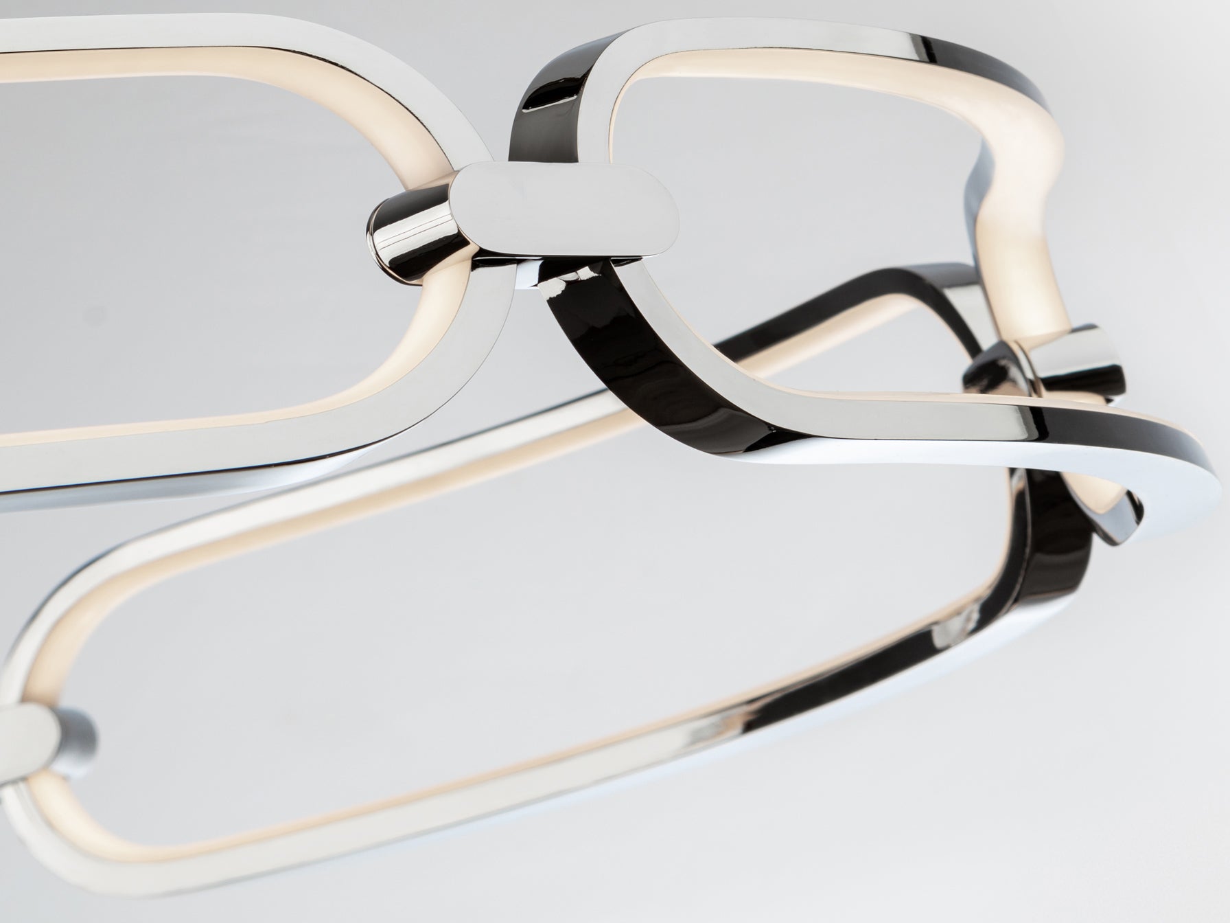 Plafón LED Schuller Colette Ø80cm Cromado - Iluminación Moderna | luzguru.com