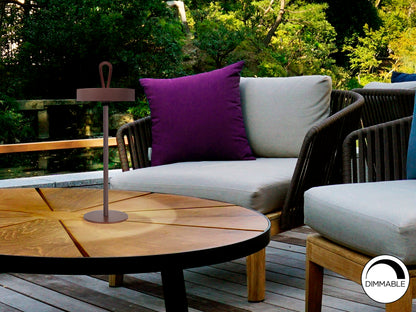 Lámpara Sobremesa LED Gong Corten Schuller - 551821 - luzguru.com