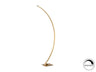 Schuller 589204 - Lámpara de pie Arcus Oro - luzguru.com