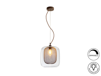 Lámpara de Techo Schuller Fox Chocolate - Iluminación Premium | luzguru.com