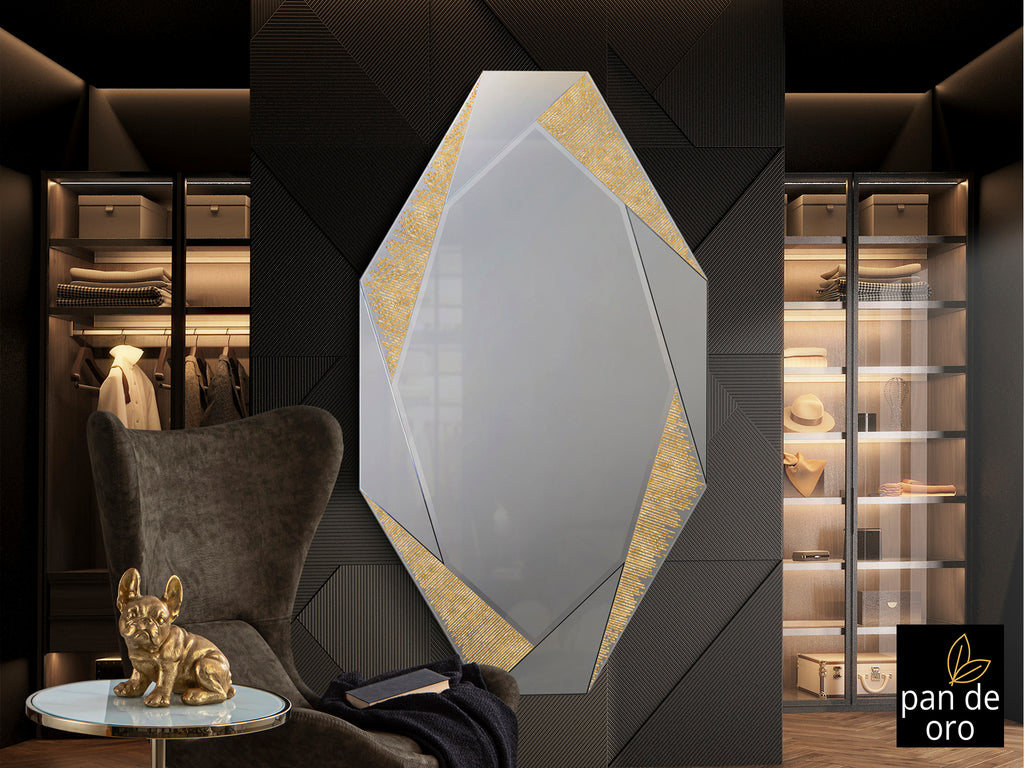 Espejo Laverna Oro - Schuller - Calidad Premium | luzguru.com