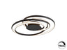 Schuller 513061 - Plafón Danza Negro - luzguru.com