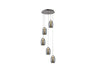 Schuller 584438 - Lámpara Nebula 5 Luces Cromo - luzguru.com