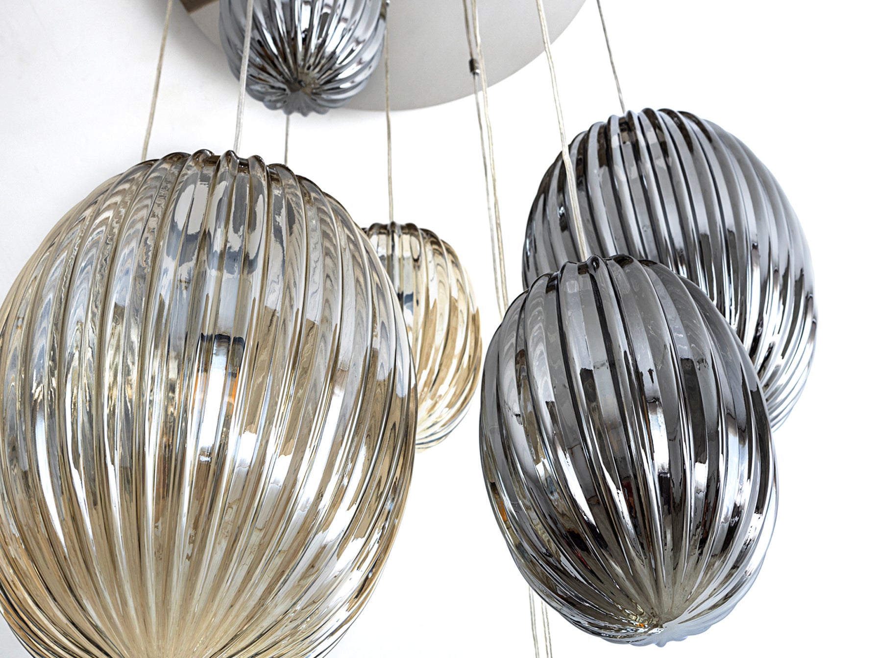 Lámpara Techo Schuller Ovila - Diseño Moderno 9 Luces | luzguru.com