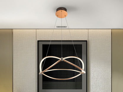 Lámpara LED Ocellis Oro Rosa - Schuller - Iluminación Moderna | luzguru.com