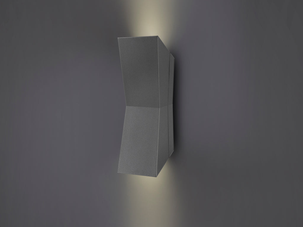 Aplique Exterior LED Gris - Schuller Keops - Calidad Premium | luzguru.com