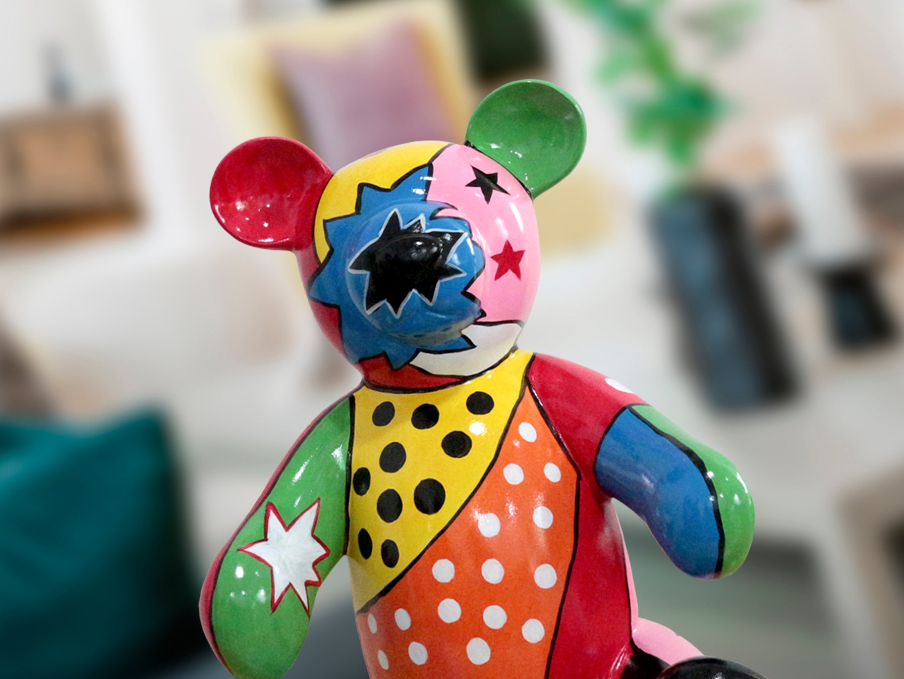 Osito Peluche Multicolor - Figura Decorativa Schuller | luzguru.com