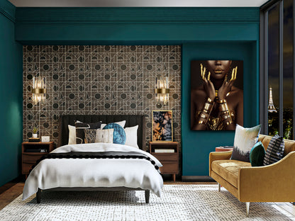 Fotografía Impresa SOMBRA Y ORO 90x120 - Schuller - luzguru.com