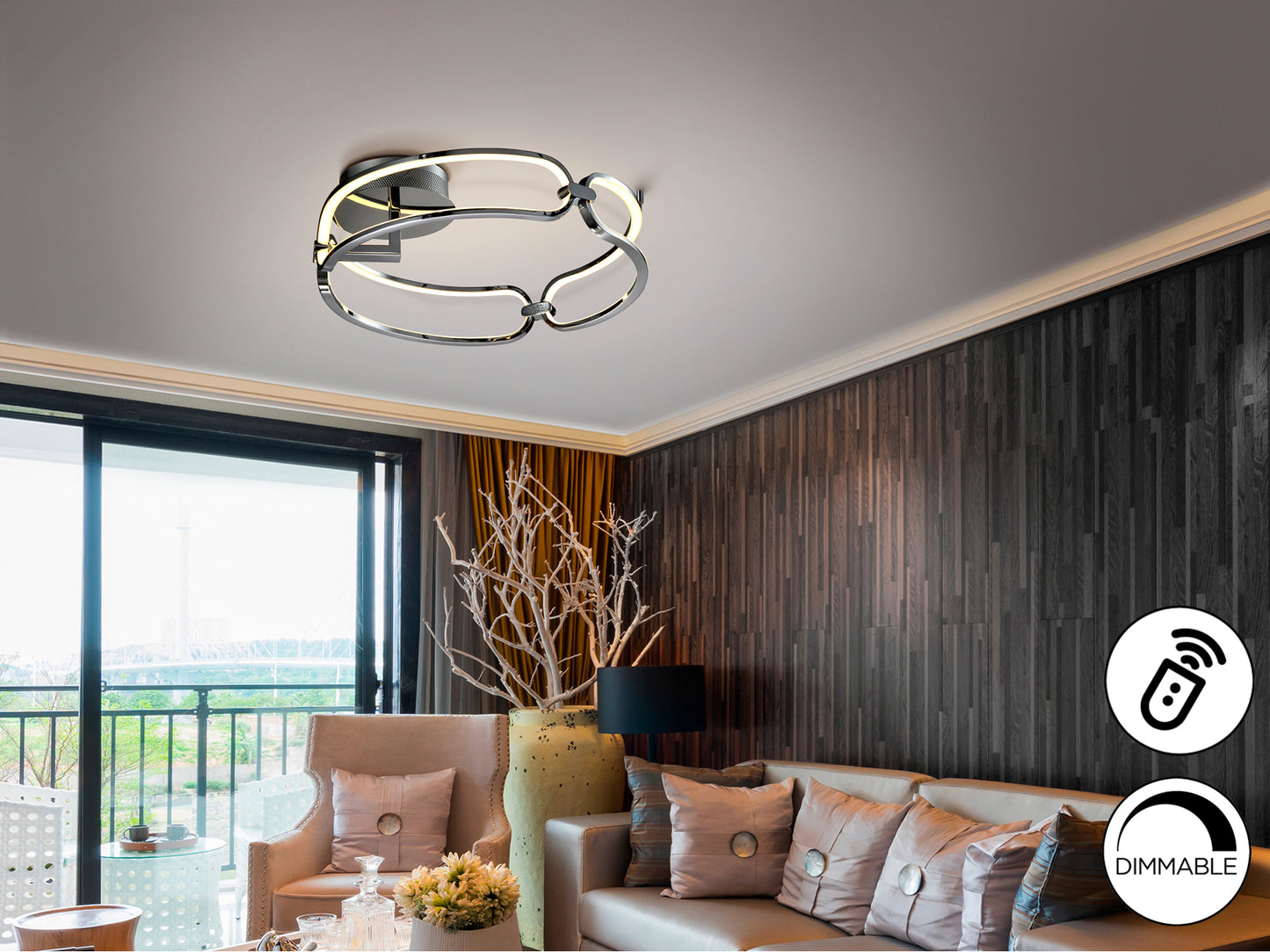 Plafón LED Schuller Colette - Iluminación Moderna y Elegante | luzguru.com