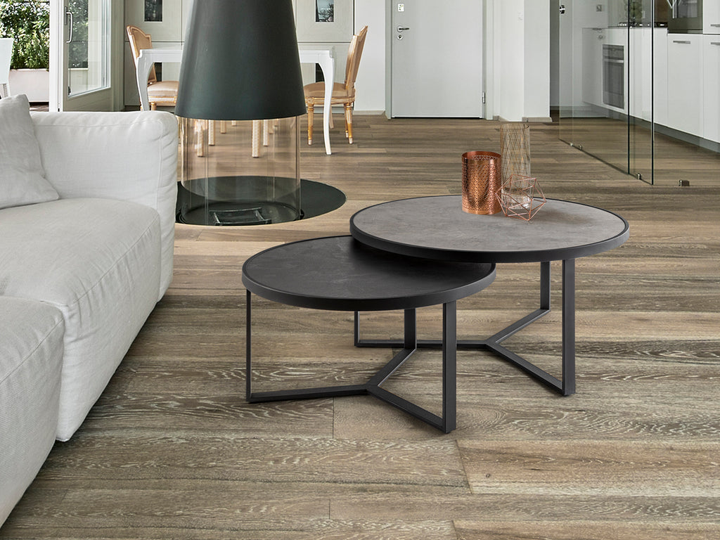 Mesas Auxiliares Schuller Naira - Diseño Moderno | luzguru.com