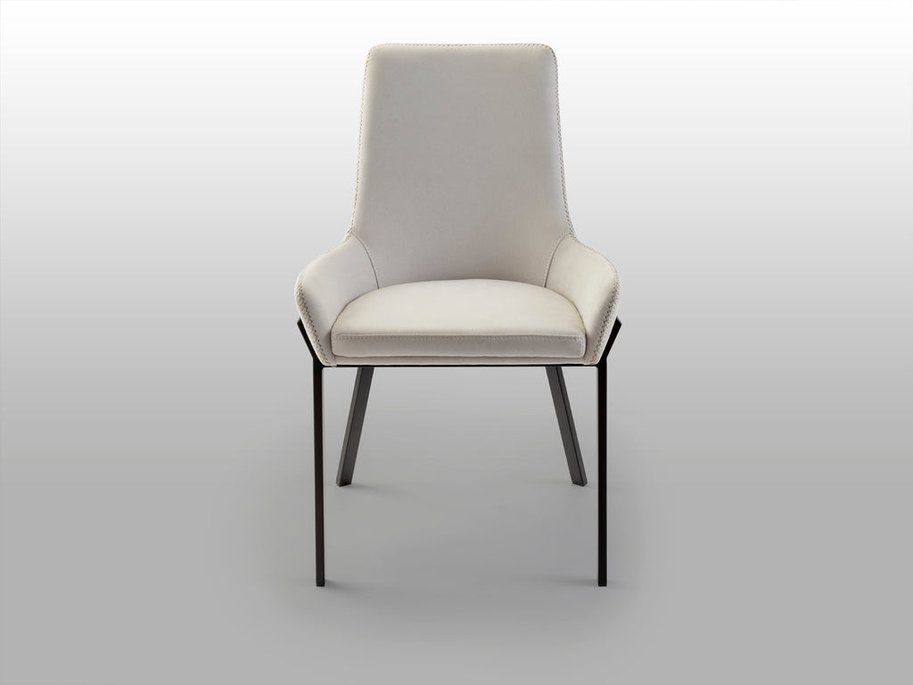 Silla Moderna Negra y Blanca - Schuller Diane | luzguru.com