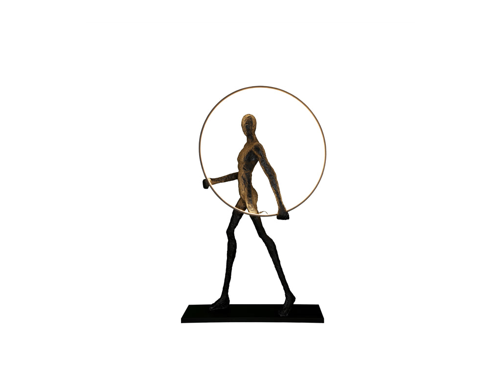 Figura Decorativa Caminante Negra - Schuller - luzguru.com