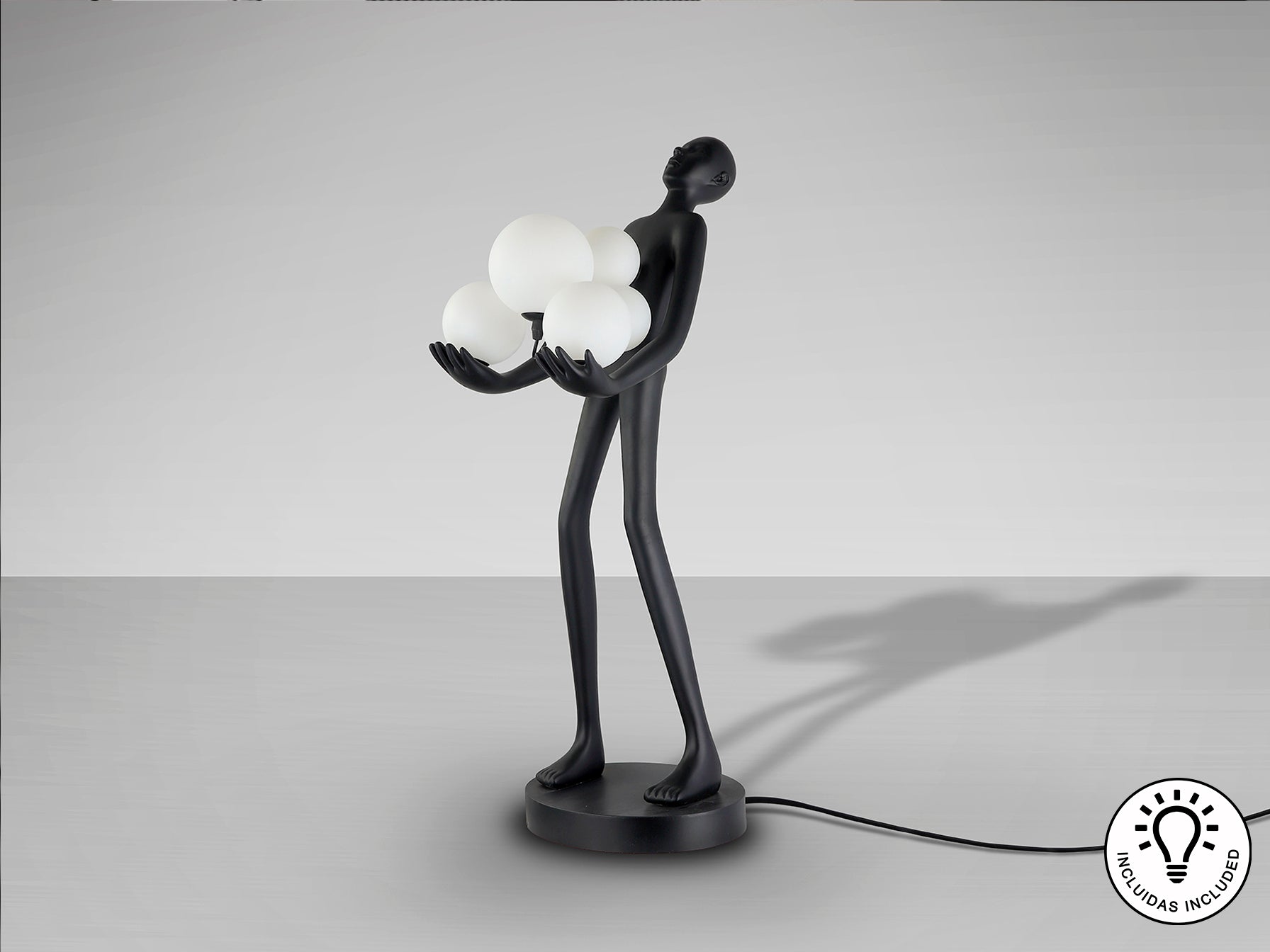 Figura Decorativa Negra La Carga - Schuller - luzguru.com