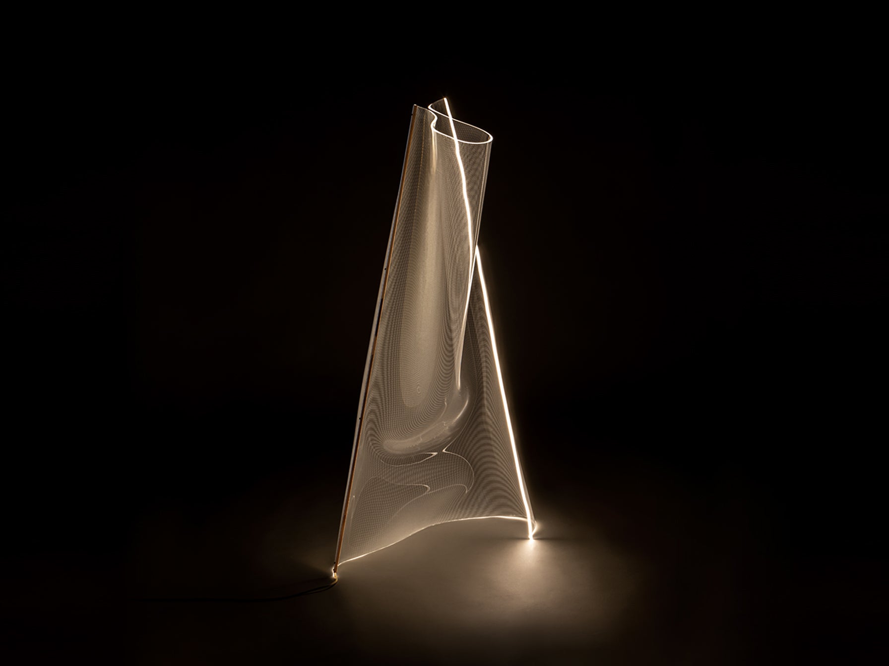 Lámpara de Pie Moderna Oro Rosa - Schuller Velos | luzguru.com