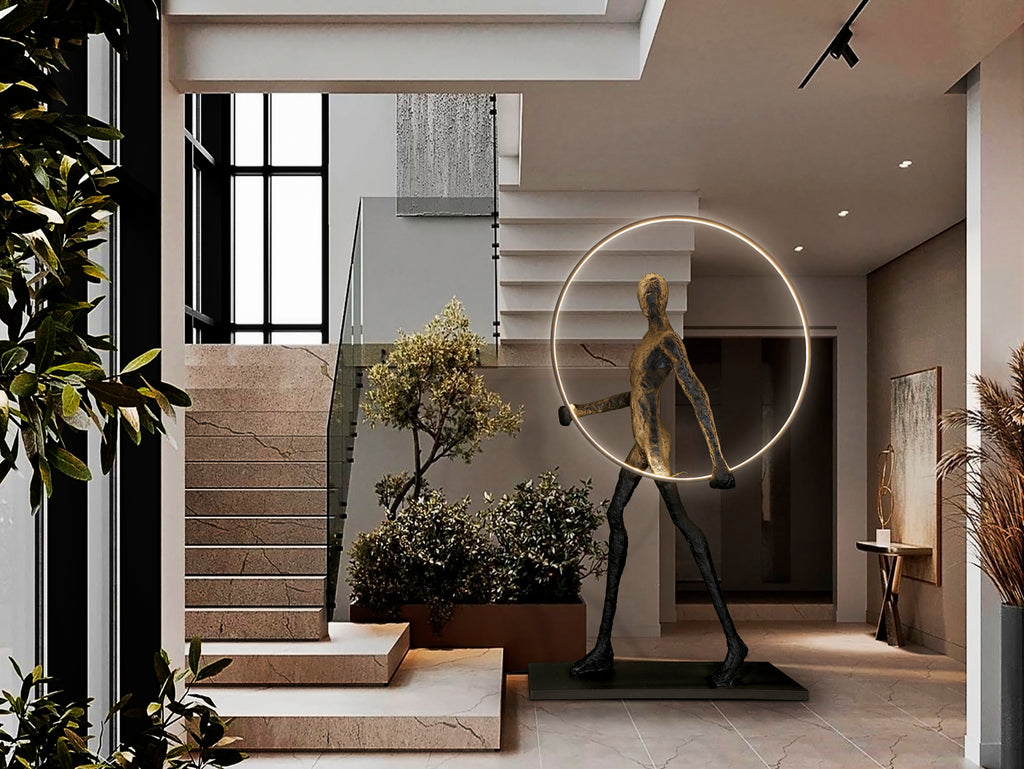 Figura Decorativa Caminante Negra - Schuller - luzguru.com