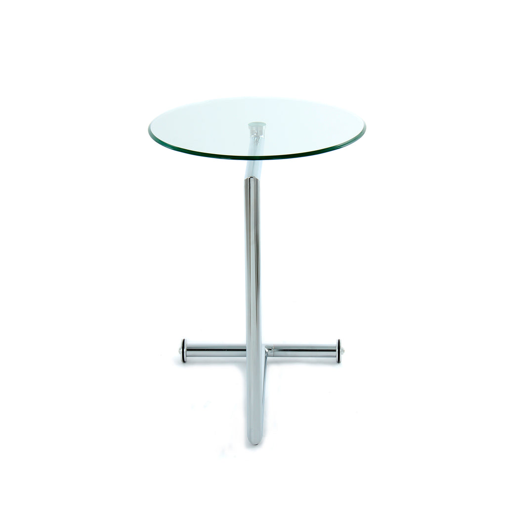 Mesa Auxiliar Redonda Schuller - Diseño Moderno y Elegante | luzguru.com