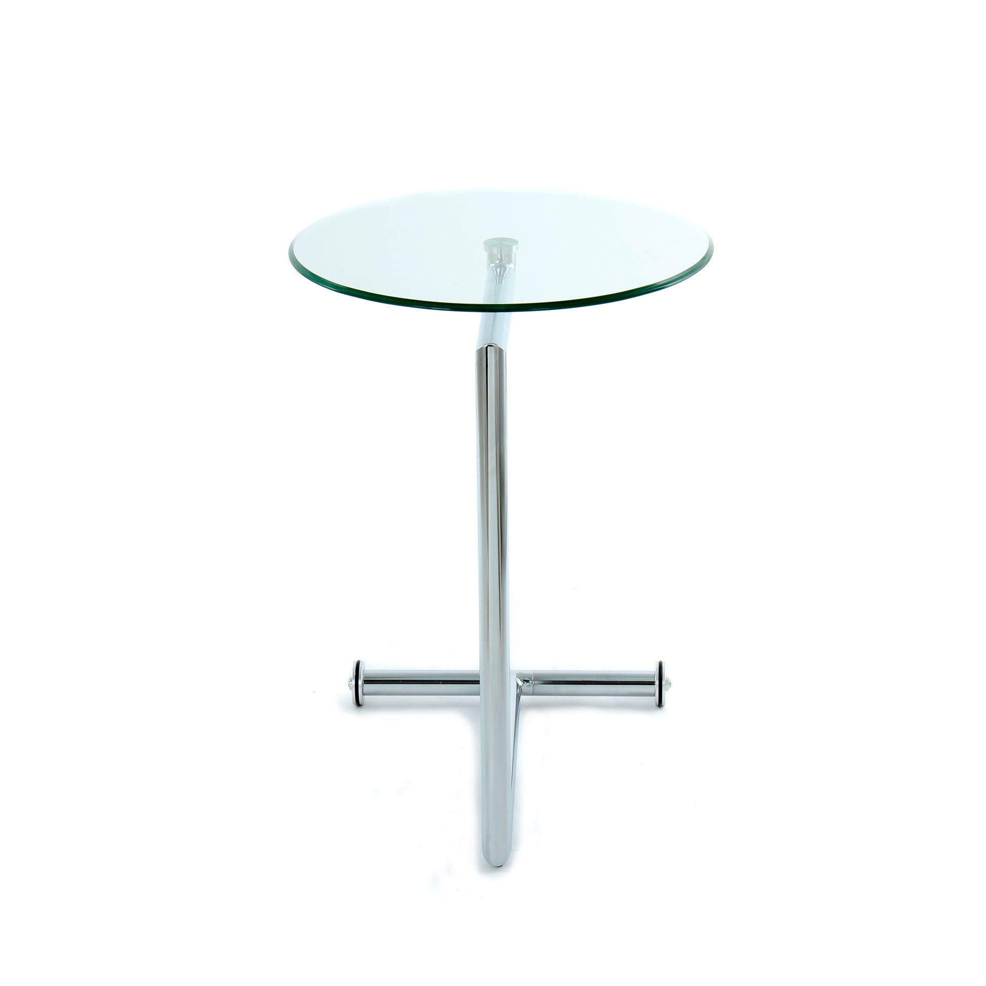 Mesa Auxiliar Redonda Schuller - Diseño Moderno y Elegante | luzguru.com