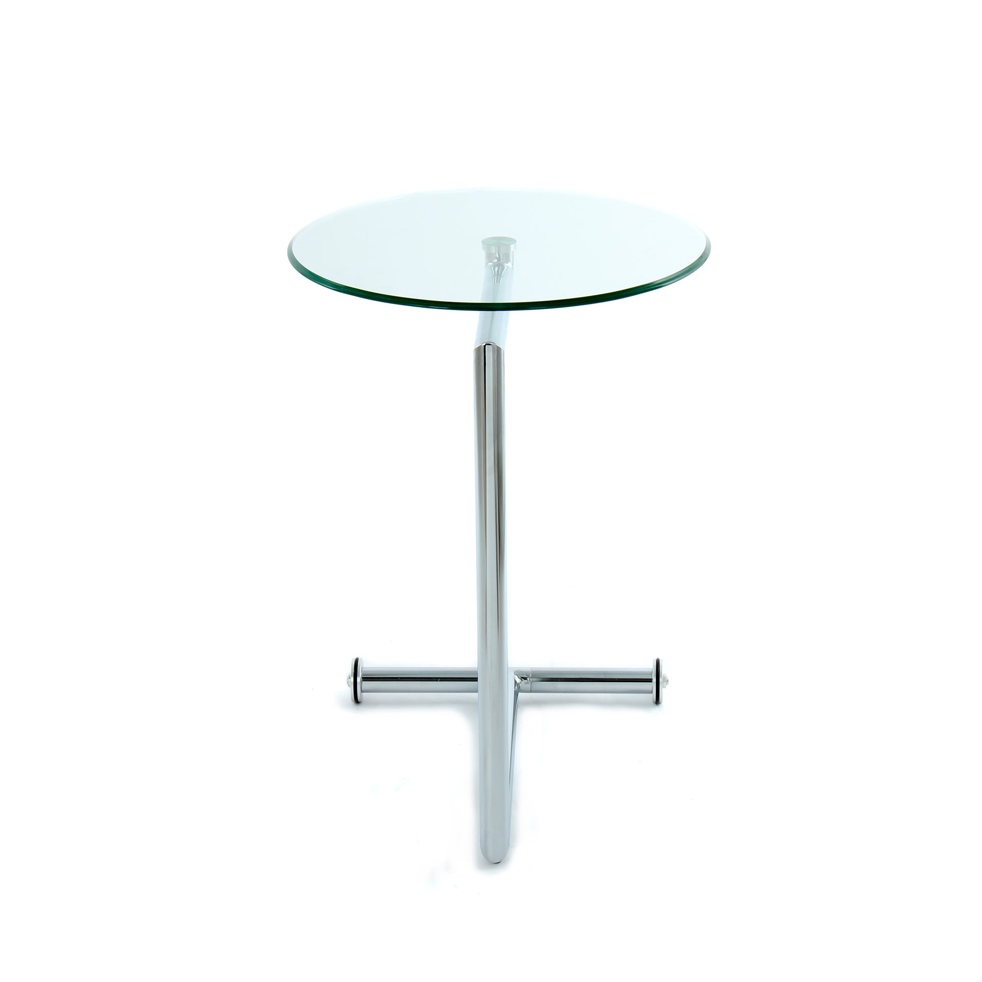 Mesa Auxiliar Redonda Schuller - Diseño Moderno y Elegante | luzguru.com