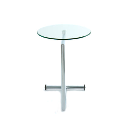 Mesa Auxiliar Redonda Schuller - Diseño Moderno y Elegante | luzguru.com