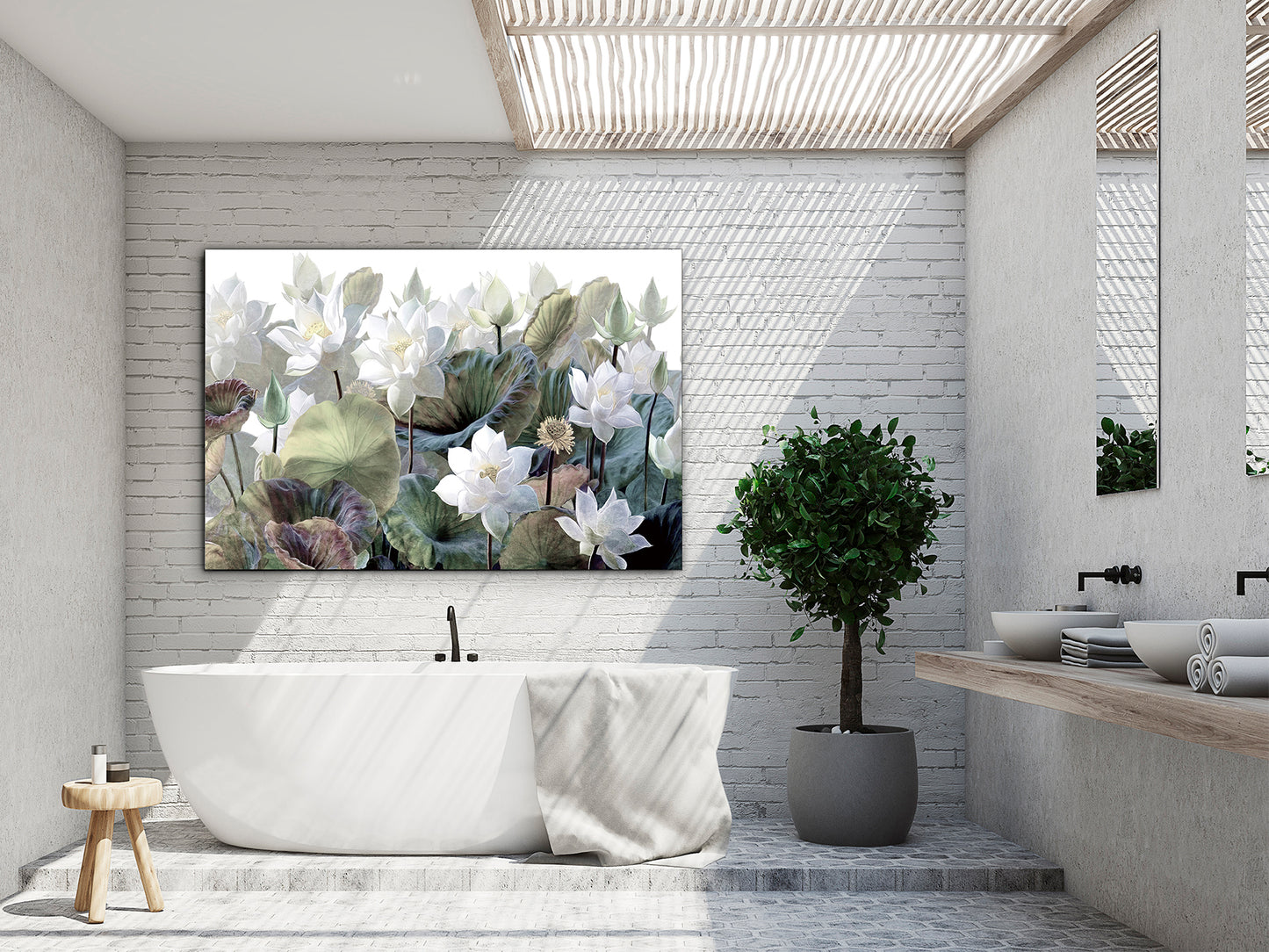 Fotografía Impresa Nenufares Schuller 150x100 - luzguru.com