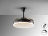 Ventilador de techo Schuller Vento 168328D - Negro - luzguru.com