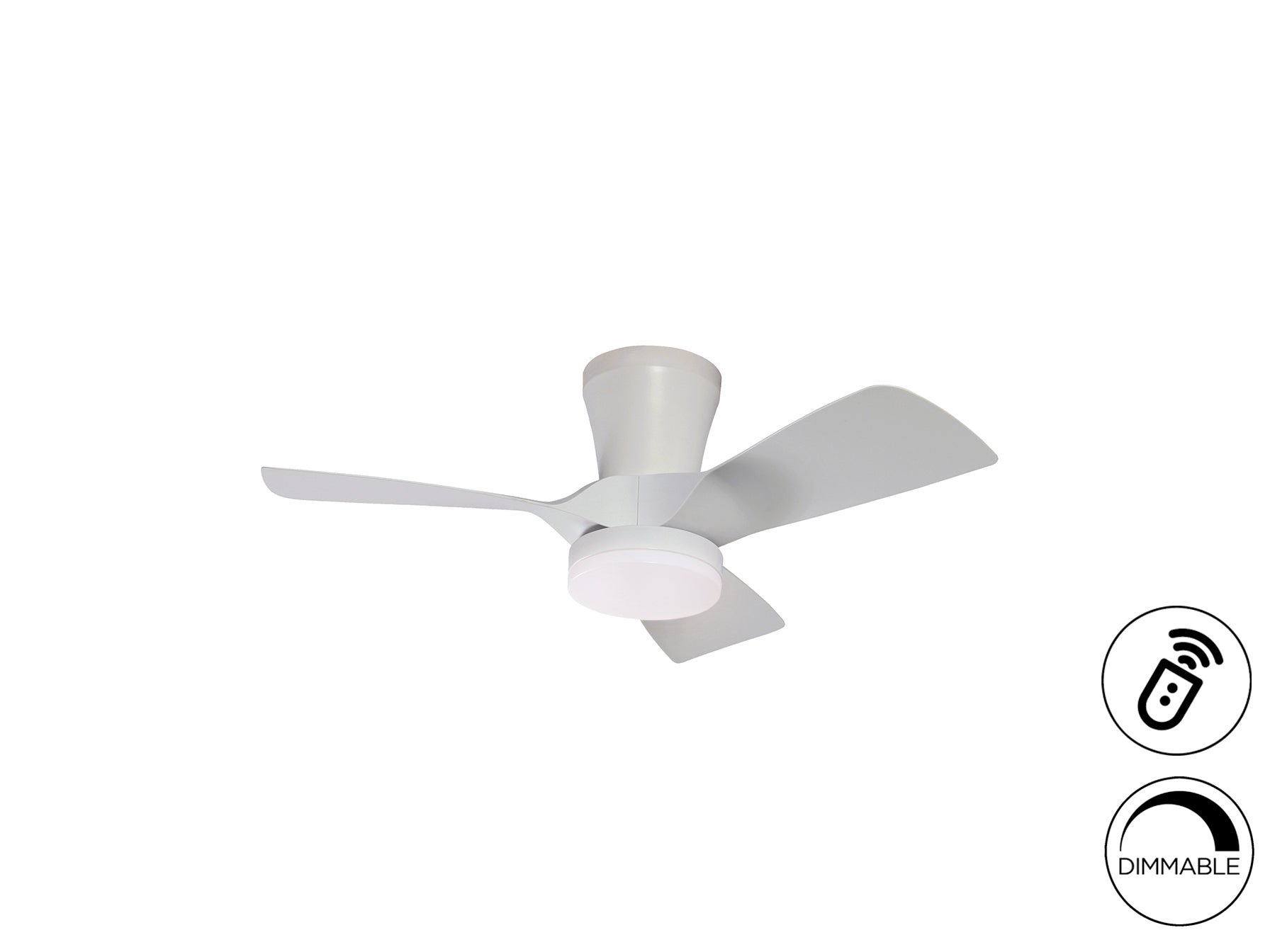 Schuller 279369 - Ventilador de Techo Polaris Blanco - luzguru.com