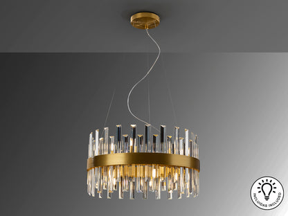 Lámpara Techo Moderna Oro - Schuller Grace | luzguru.com