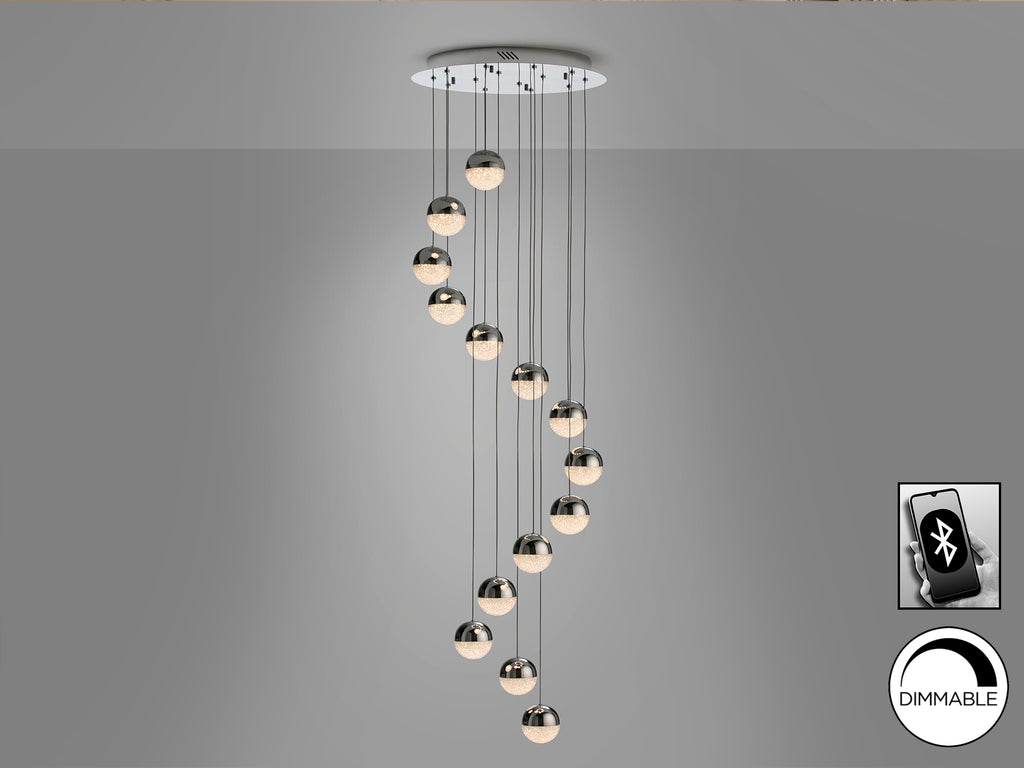 Schuller 793746B - Lámpara LED Sphere Cromo - luzguru.com