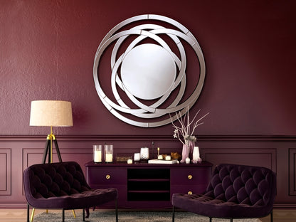 Espejo Schuller Aros Ø120cm - Diseño Moderno y Elegante | luzguru.com