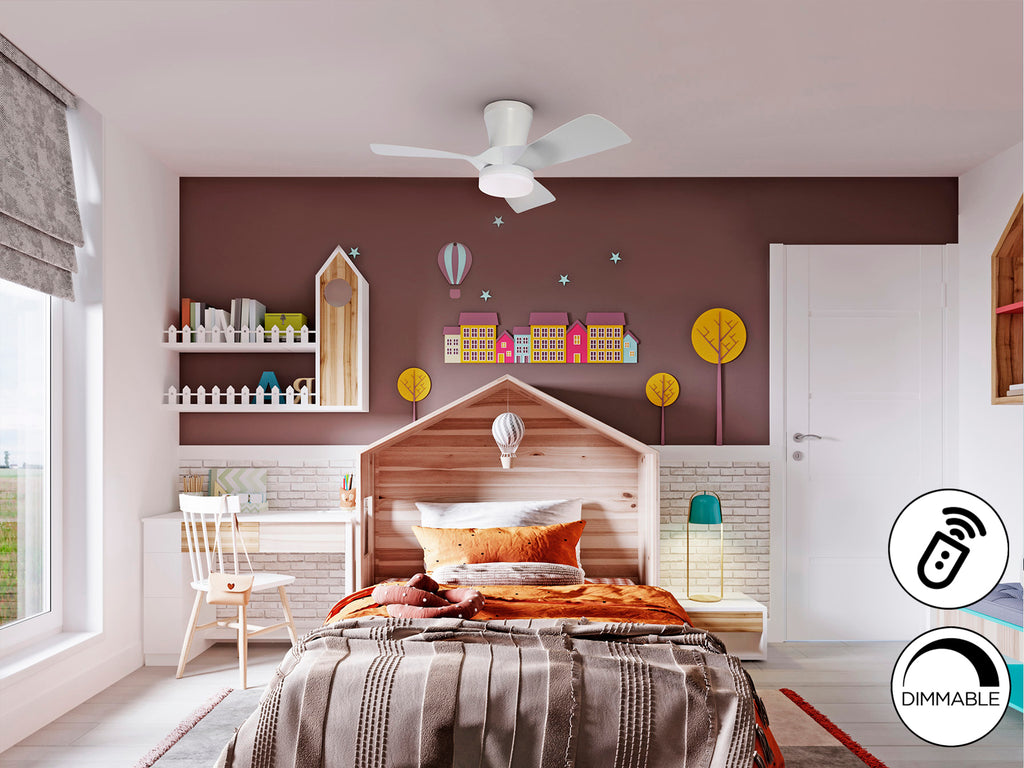 Ventilador Techo con Luz LED - Schuller Polaris - Calidad Premium | luzguru.com