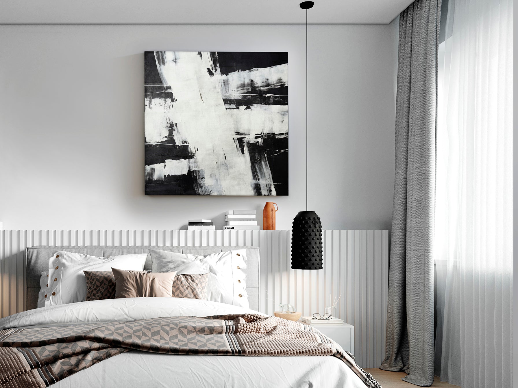 Cuadro Acrílico Schuller 90x90cm - Colección Actos I | luzguru.com