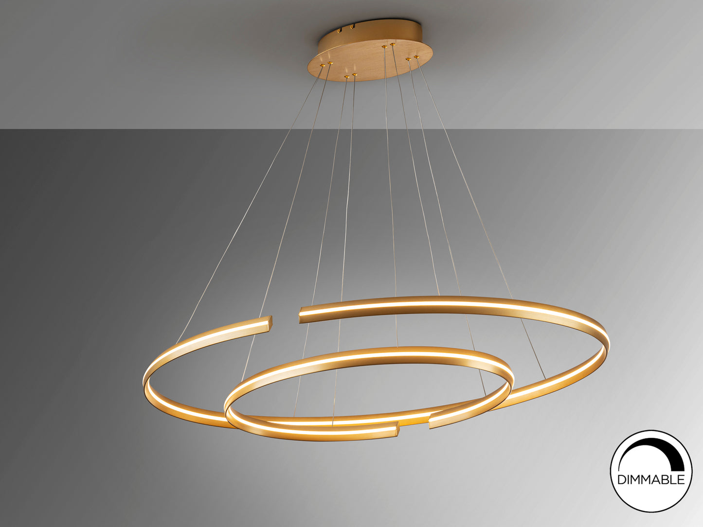 Lámpara Techo LED Schuller Elipse - Diseño Moderno y Elegante | luzguru.com