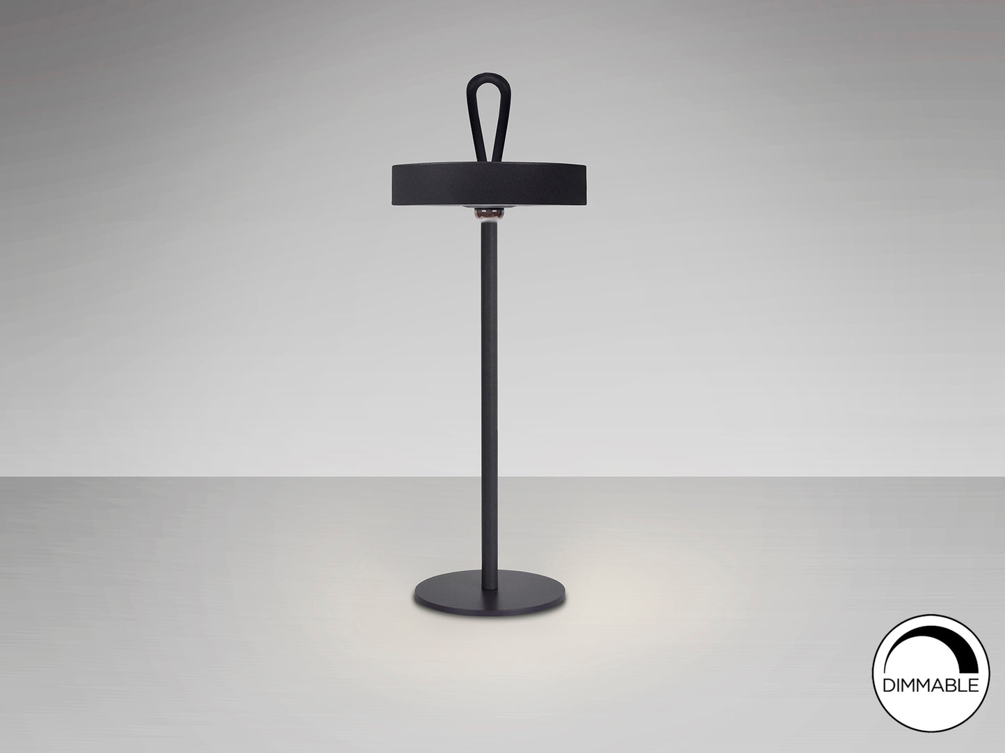 Sobremesa LED Exterior Negra Schuller - Diseño Moderno | luzguru.com