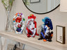 Schuller 713863 - Set de 3 Figuras Monos Sabios - Decoración Grafiti - luzguru.com