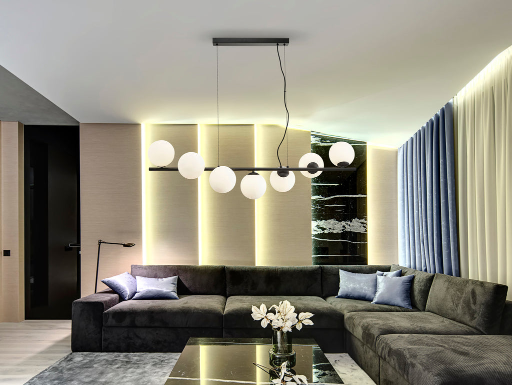 Lámpara de Techo INOA Negra - Schuller - Calidad Premium | luzguru.com