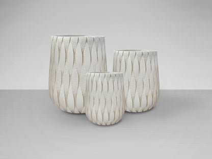 Schuller 459631 - Set 3 Maceteros Jazmín Beige - luzguru.com